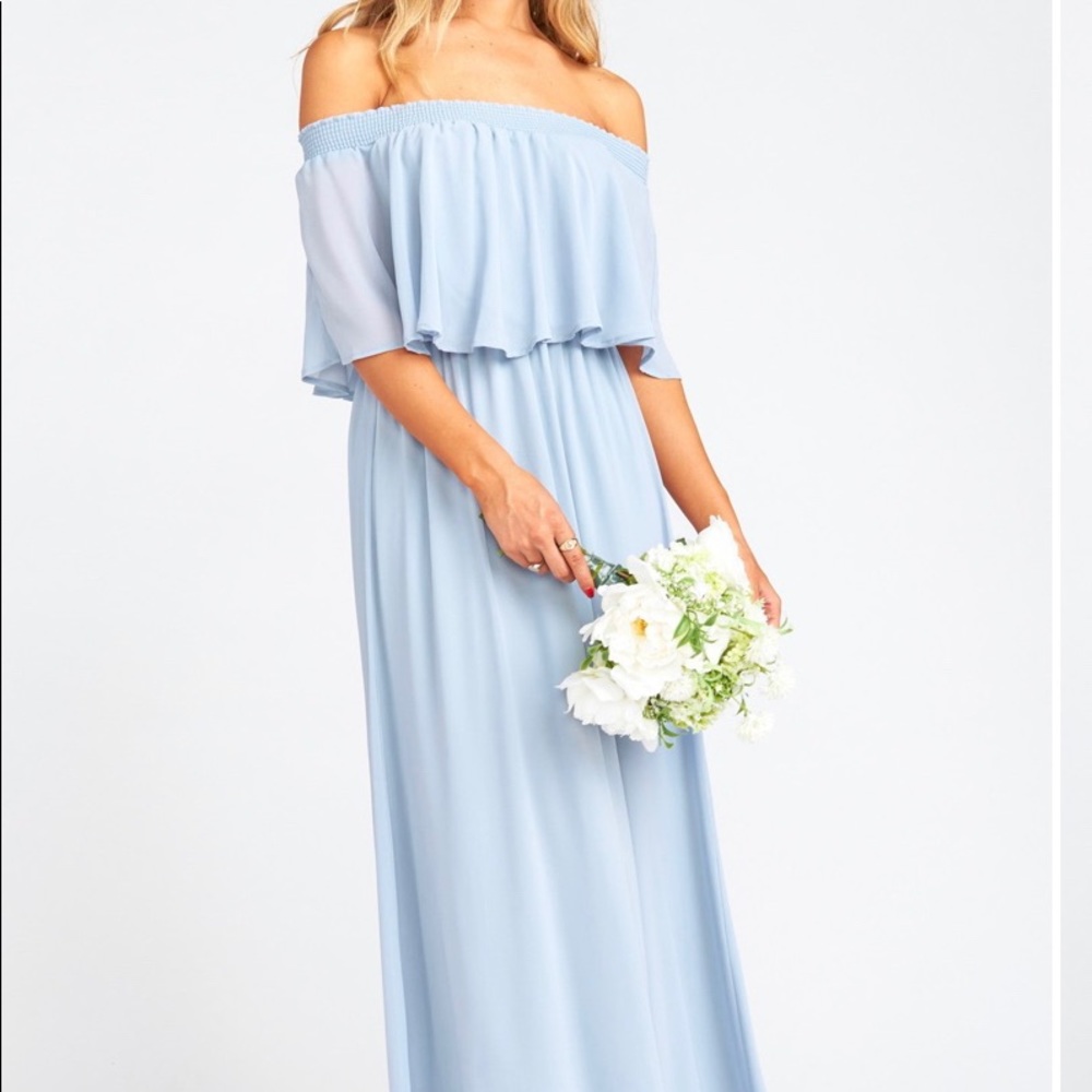 Show Me Your Mumu Hacienda Maxi Steel Blue, XS